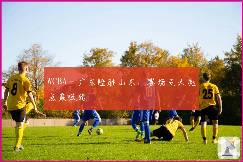 WCBA - 广东险胜山东，赛场五大亮点最吸睛